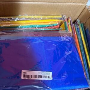 (LOT Of 47 Lg Colorful Rainbow Flags) LGBT New